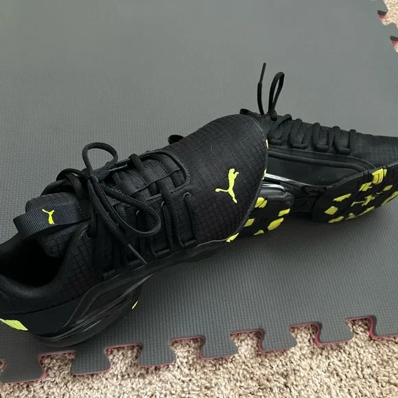 Axelion Sneaker Puma Axelion Black And Yellow Puma Shoes Puma